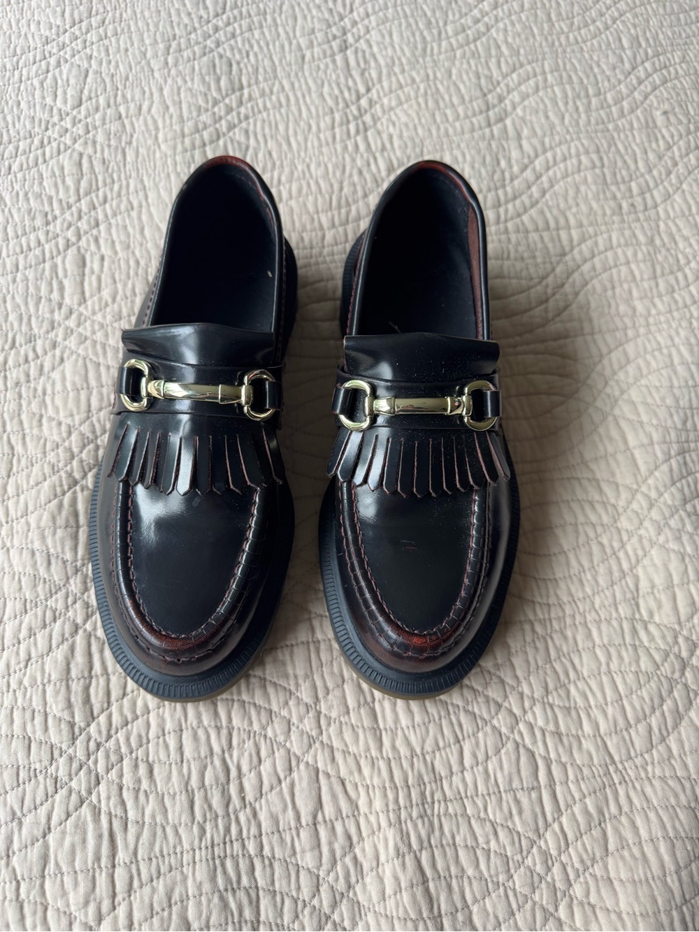 Doc Martens loafers burgundy